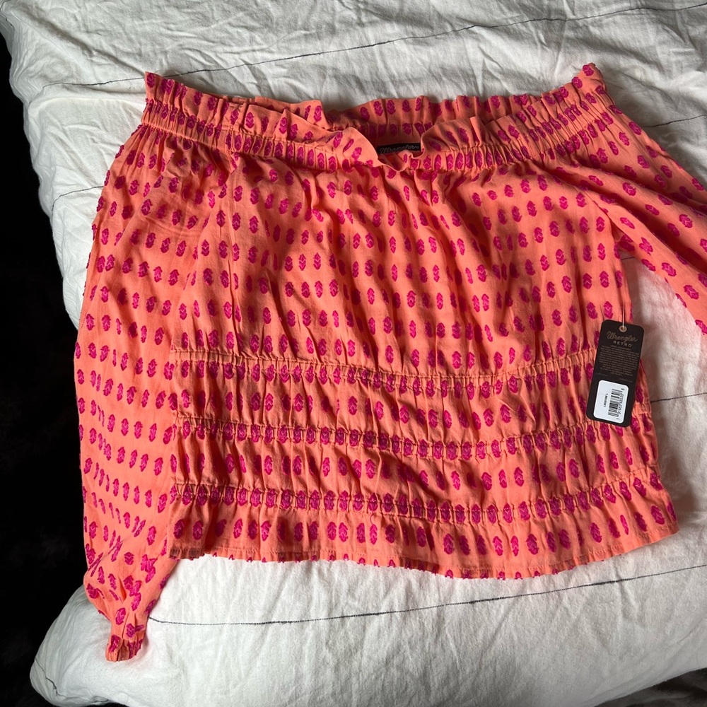 Wrangler Off the Shoulder Top NWT